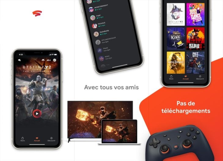 Jeux vidéo en streaming : Google Stadia disponible sur iPhone !