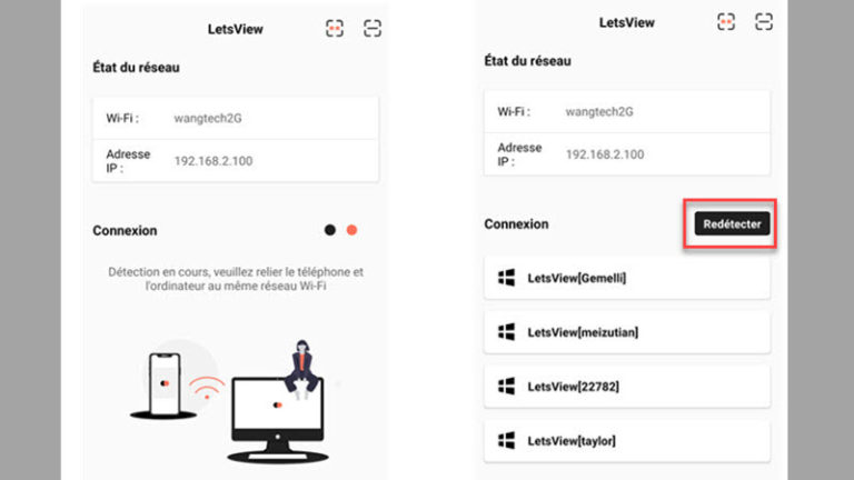 Recopie De L'écran Iphone Ne Fonctionne Pas LetsView : diffuser l'écran d'un iPhone sur un PC gratuitement