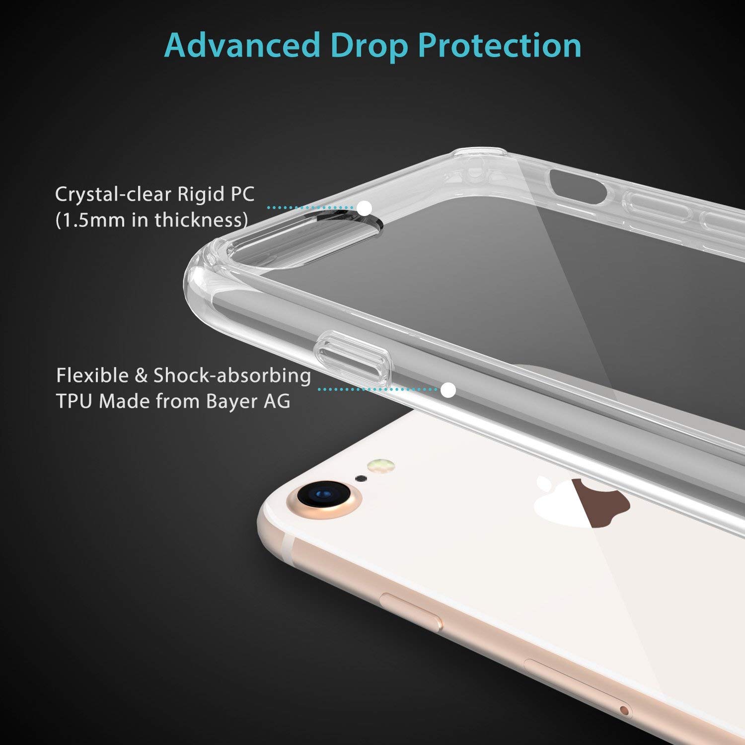 coque iphone 7 transparent protection