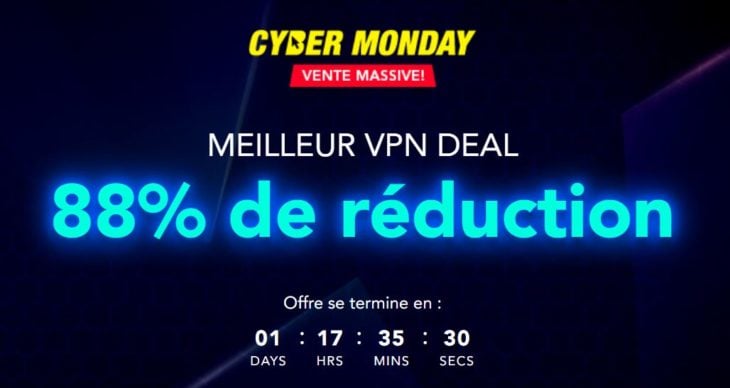 Cyber Monday 2019 : PureVPN casse les prix !