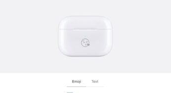AirPods : vous pouvez désormais graver des émojis sur le boitier !