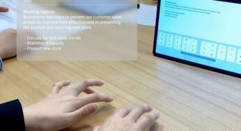 SelfieType : le clavier Samsung que l’on fera apparaître sous nos doigts
