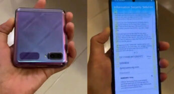 Le Samsung Galaxy Z Flip se dévoile en vidéo