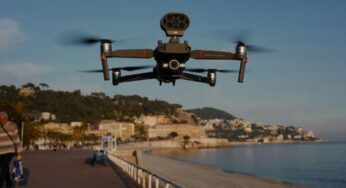 À Nice, un drone demande aux habitants de rester chez eux