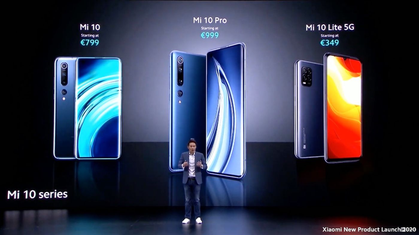 Xiaomi annonce le Mi 10 Lite et la date de sortie française des Mi 10 et 10 Pro