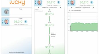 Tucky : le 1er thermomètre connecté pour bébé (iOS & Android)