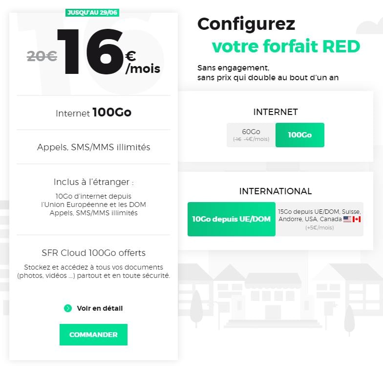 Forfait RED : tous les forfaits RED by SFR