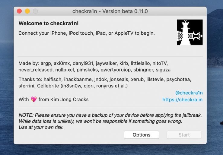 Le jailbreak d'iOS 14 disponible avec Checkra1n