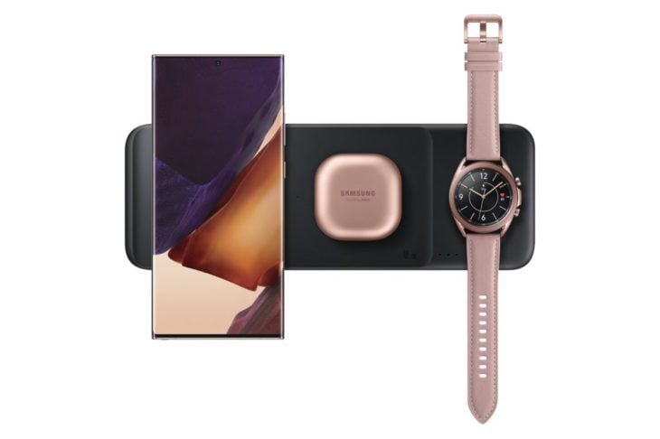 Samsung dévoile un smartphone, une tablette, un bracelet, et un équivalent au AirPower