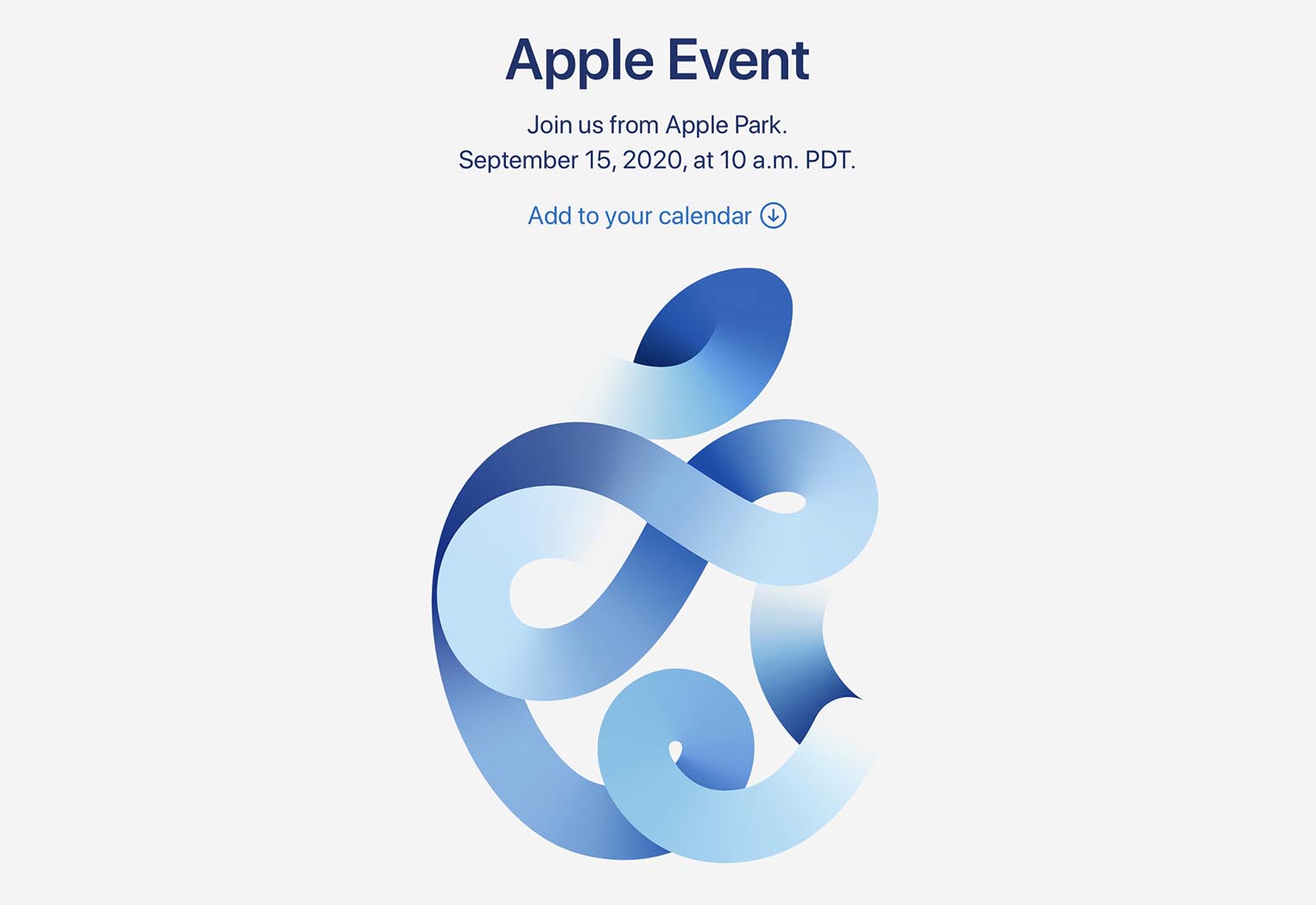Apple Event : la marque à la pomme tiendra une conférence le 15 septembre