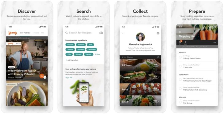 Yummly : votre nouveau partenaire cuisine sur iPhone & ipad