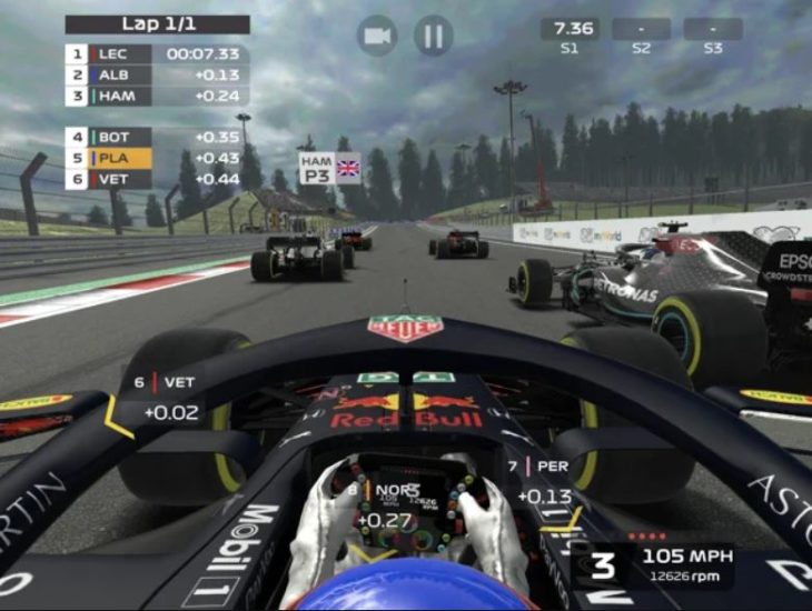 Jeu du jour : F1 Mobile Racing (iPhone & iPad – gratuit)