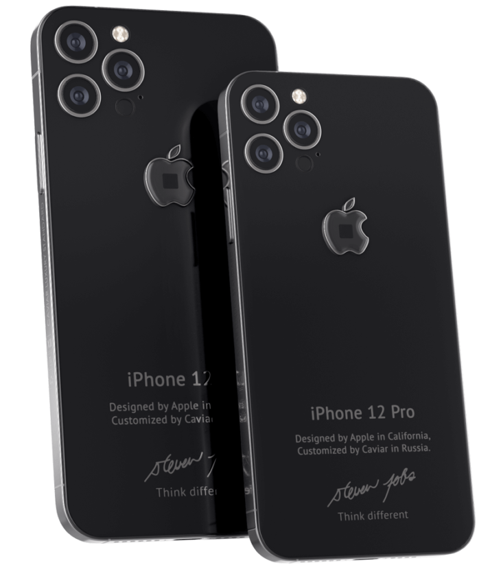 Caviar sort un iPhone 12 Pro édition Steve Jobs à 6500$
