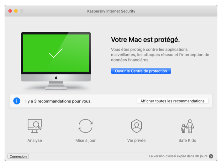 Kaspersky Total Security 2021 : l’antivirus pour Mac