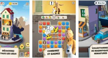 Jeu du jour : Tintin Match 3 (iPhone & iPad – gratuit)