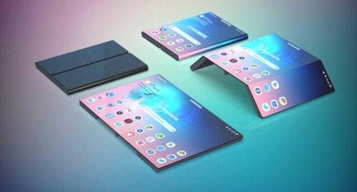 Samsung commercialiserait en 2022 une tablette pliable en trois