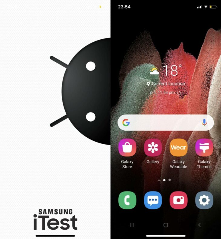 Samsung iTest : un “émulateur” de smartphone Galaxy sur iPhone