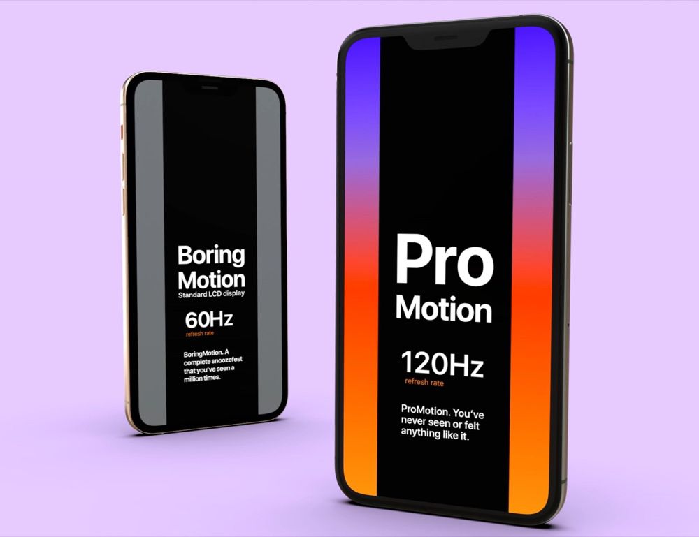 iPhone 13 Pro : écran ProMotion 120 Hz, consommation d'énergie réduite de 20% ?