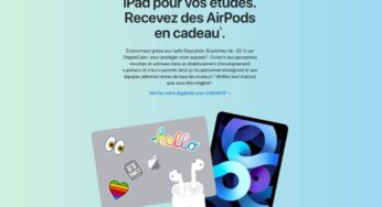 Back To School 2021 : Apple offre des AirPods aux étudiants