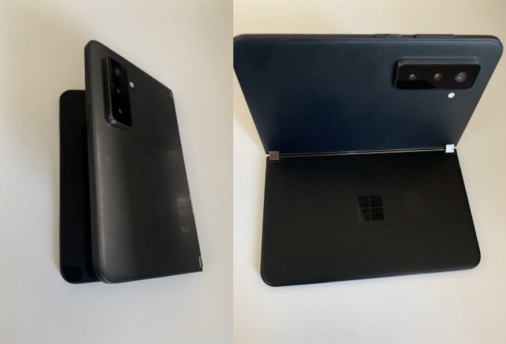 Le Surface Duo 2 de Microsoft fuite et dévoile trois capteurs photo
