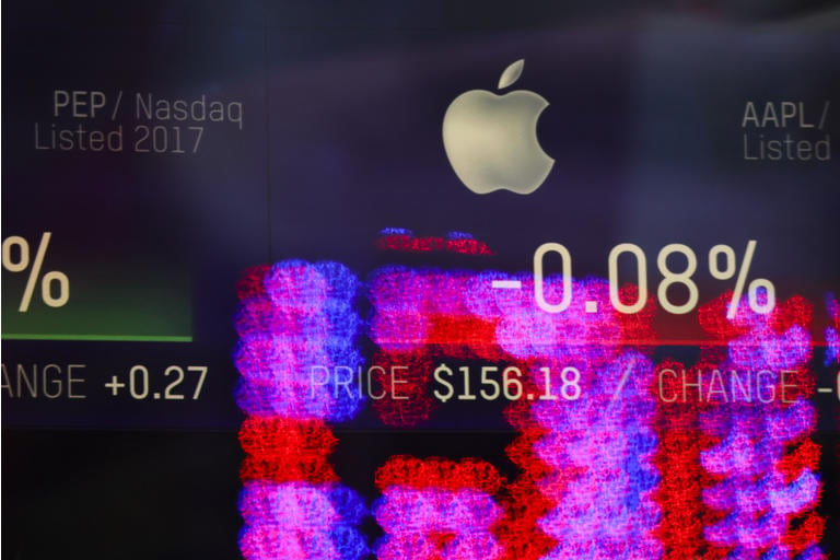Apple atteint 2 500 milliards de dollars de capitalisation, un record