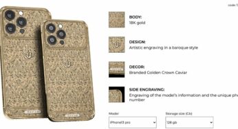 iPhone 13 de luxe : Caviar lance les précommandes