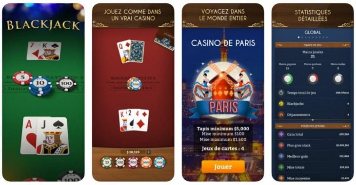 Jeu du jour : Blackjack, jouez dans un vrai casino !