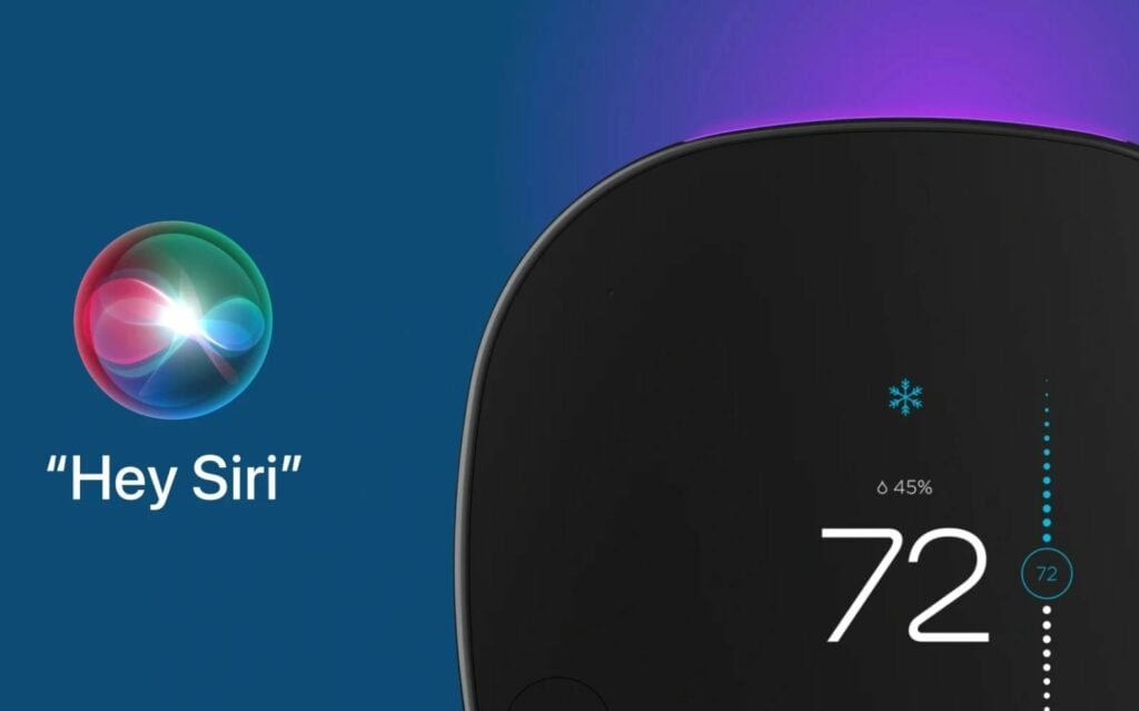 Le 1er thermostat connecté compatible avec Siri est celui d'Ecobee