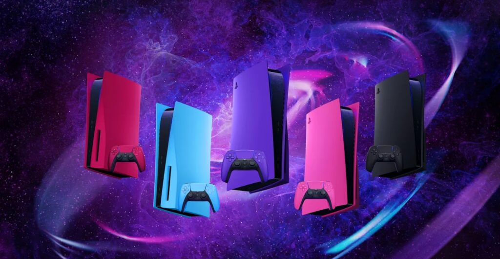 PlayStation 5 : Sony annonce des coques colorées