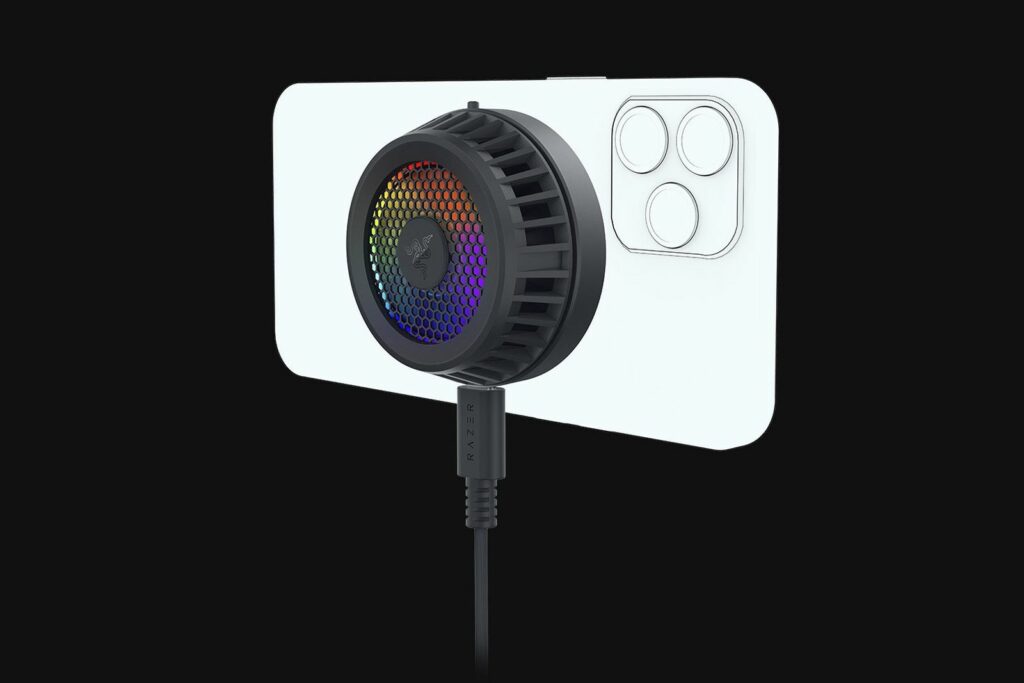 Razer Phone Cooler Chroma : un ventilateur RGB pour iPhone