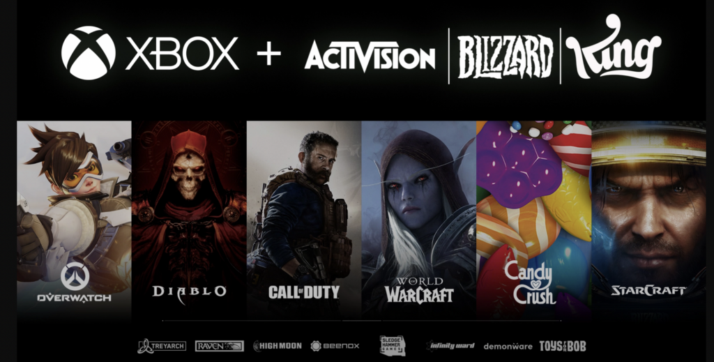 Microsoft rachète Activision-Blizzard (Call of Duty, World of Warcraft)