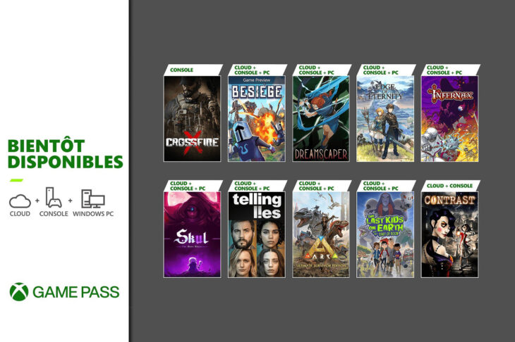 Xbox Game Pass : les nouveaux jeux qui arrivent sur le catalogue en février 2022