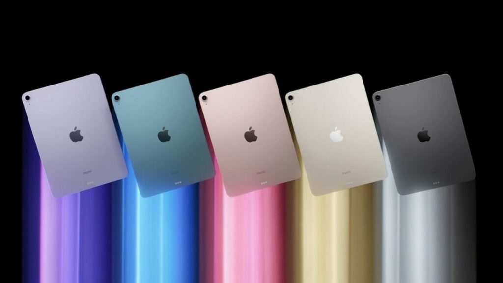 Apple annonce l'iPad Air 5, avec un processeur M1
