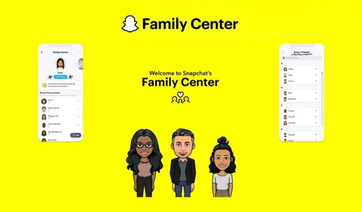 Snapchat lance Family Center, un outil de contrôle parental