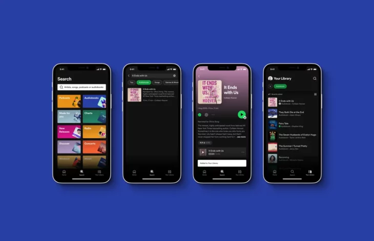 Spotify arrive sur le marché des livres audio