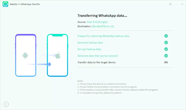 iToolab WatsGo : la solution la plus simple pour transférer et sauvegarder les données WhatsApp