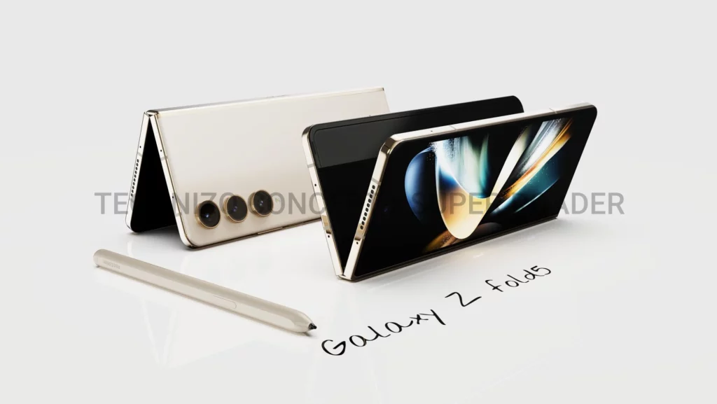 Concept de Galaxy Z Fold5 par Technizo x SuperRoader
