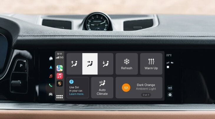 Porsche fait passer un nouveau cap à l’iPhone et à CarPlay