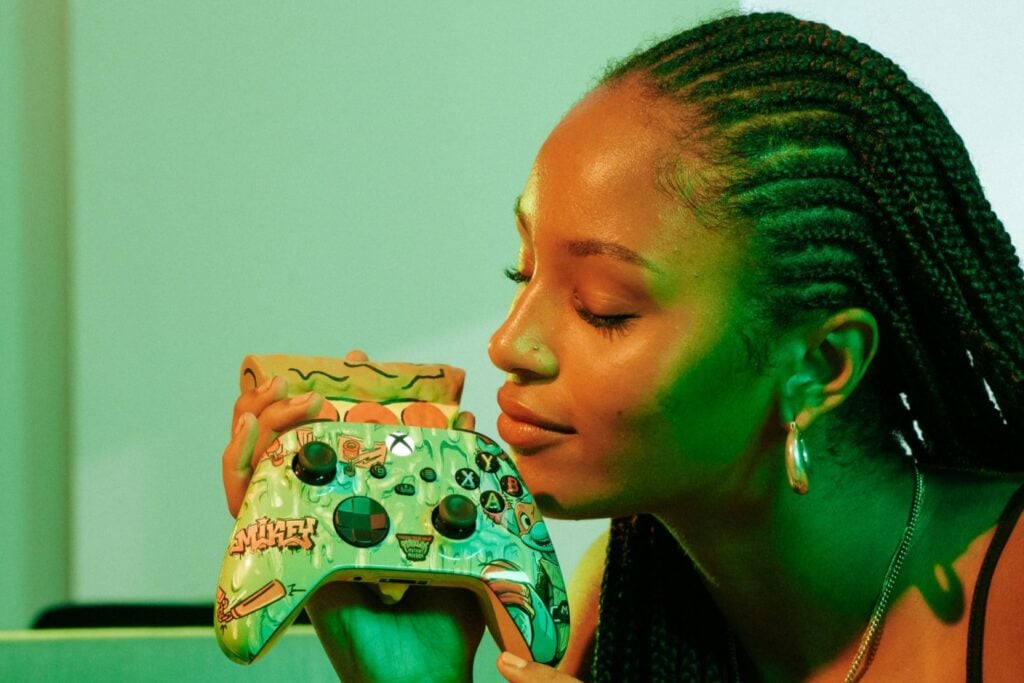 Microsoft dévoile une manette Xbox qui sent la pizza