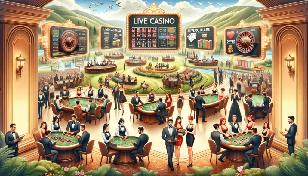 Caractéristiques et règles de jeu dans les casinos en direct