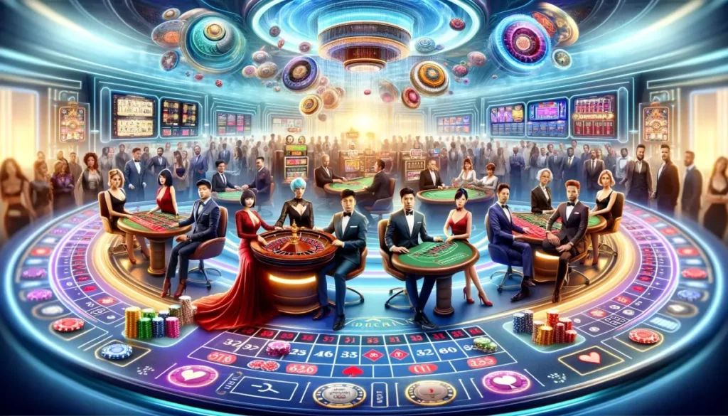 Les jeux de casino en ligne avec croupiers en direct