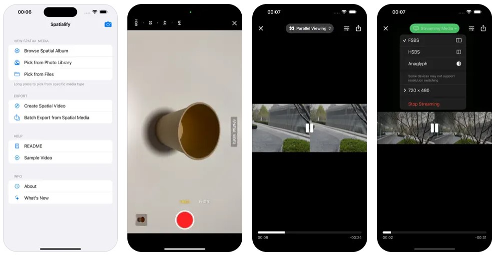 Spatialify (iPhone Pro) l’app 2,99€ réalise meilleures vidéos spatiales qu’Appareil photo