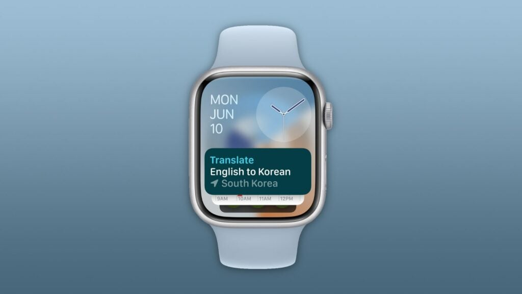 watchOS nouvelle application Traduire arrive l’Apple Watch
