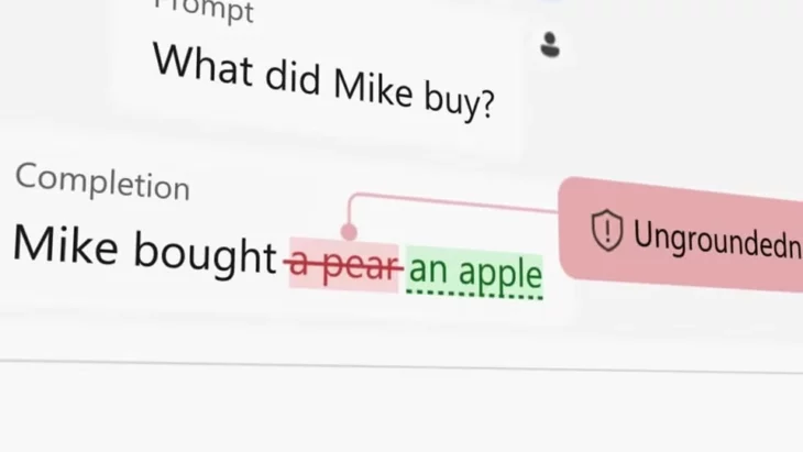 Microsoft lance ”Correction” : un nouvel outil pour rectifier les erreurs d’IA