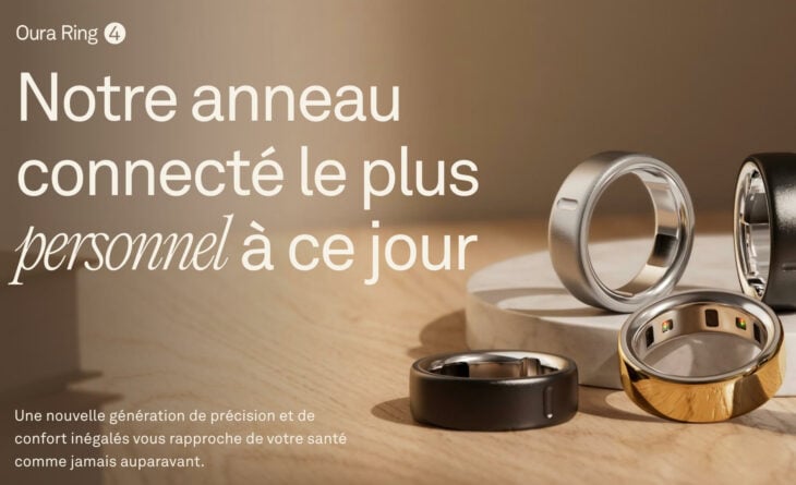 Oura Ring 4 : la nouvelle bague dotée de capteurs plus minces et d’une précision améliorée