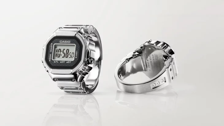 CRW-001-1JR : Casio dévoile sa bague connectée avec écran LCD