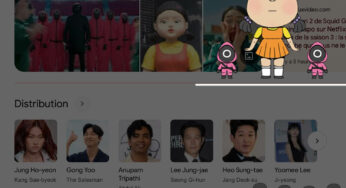 Squid Game : Google Search ajoute un easter egg inspiré de la série