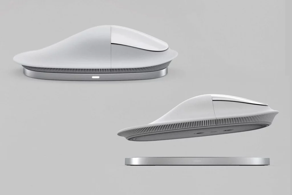 Concept de Magic Mouse  – Source : Yanko Design