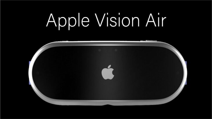 “Vision Air” d’Apple : un casque plus fin, plus léger, et décliné en coloris Minuit