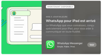 WhatsApp Messenger est enfin disponible sur iPad